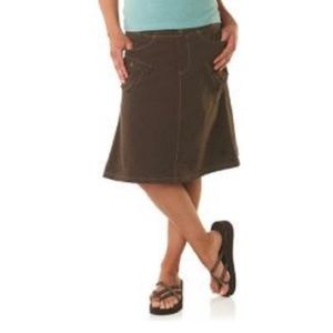 Mountain Hardwear La Rambla Brown Skirt Size 4